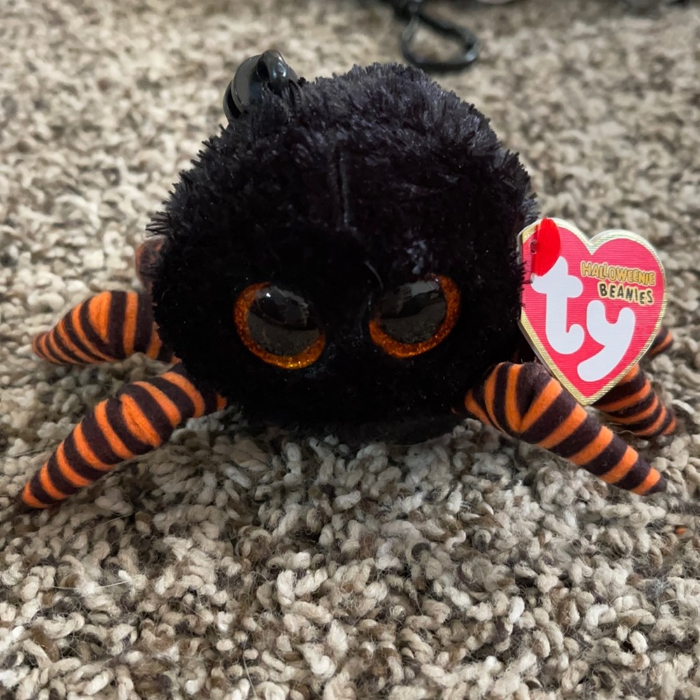 Spidey ty Halloweenie Keychain NWT
